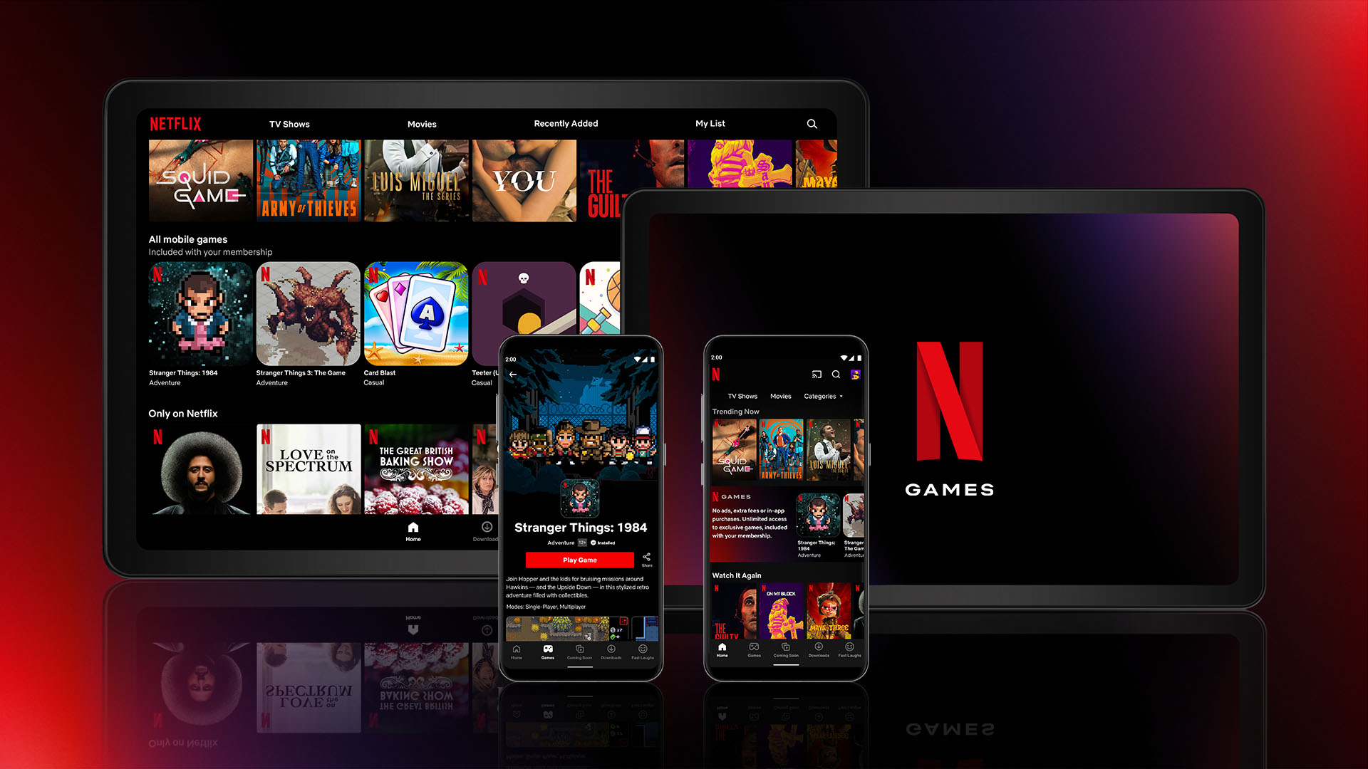 Netflix will dieses Jahr 40 Spiele veröffentlichen Titel