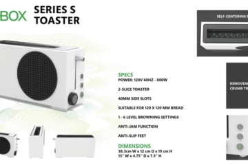 Xbox Series S Toaster scheint geleakt zu sein Titel