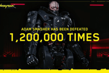 Cyberpunk 2077's Adam Smasher über 1,2 Millionen Mal besiegt Titel