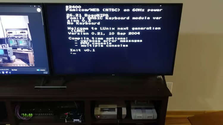 NES mit Linux betriebssystem gemoddet title